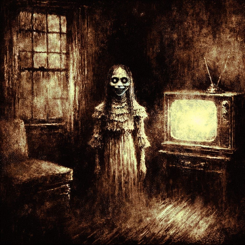 apparition in a dark room- creepypasta!