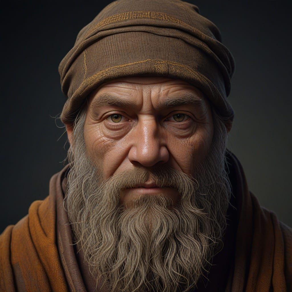 Dwarf Monk in Triadic Colors