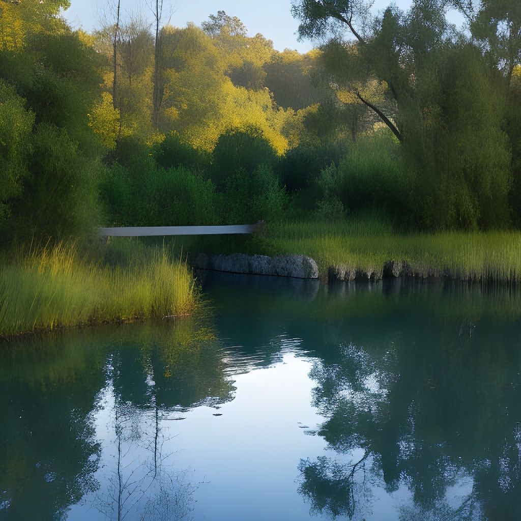 Blocky Fantasy World in a Realistic Light