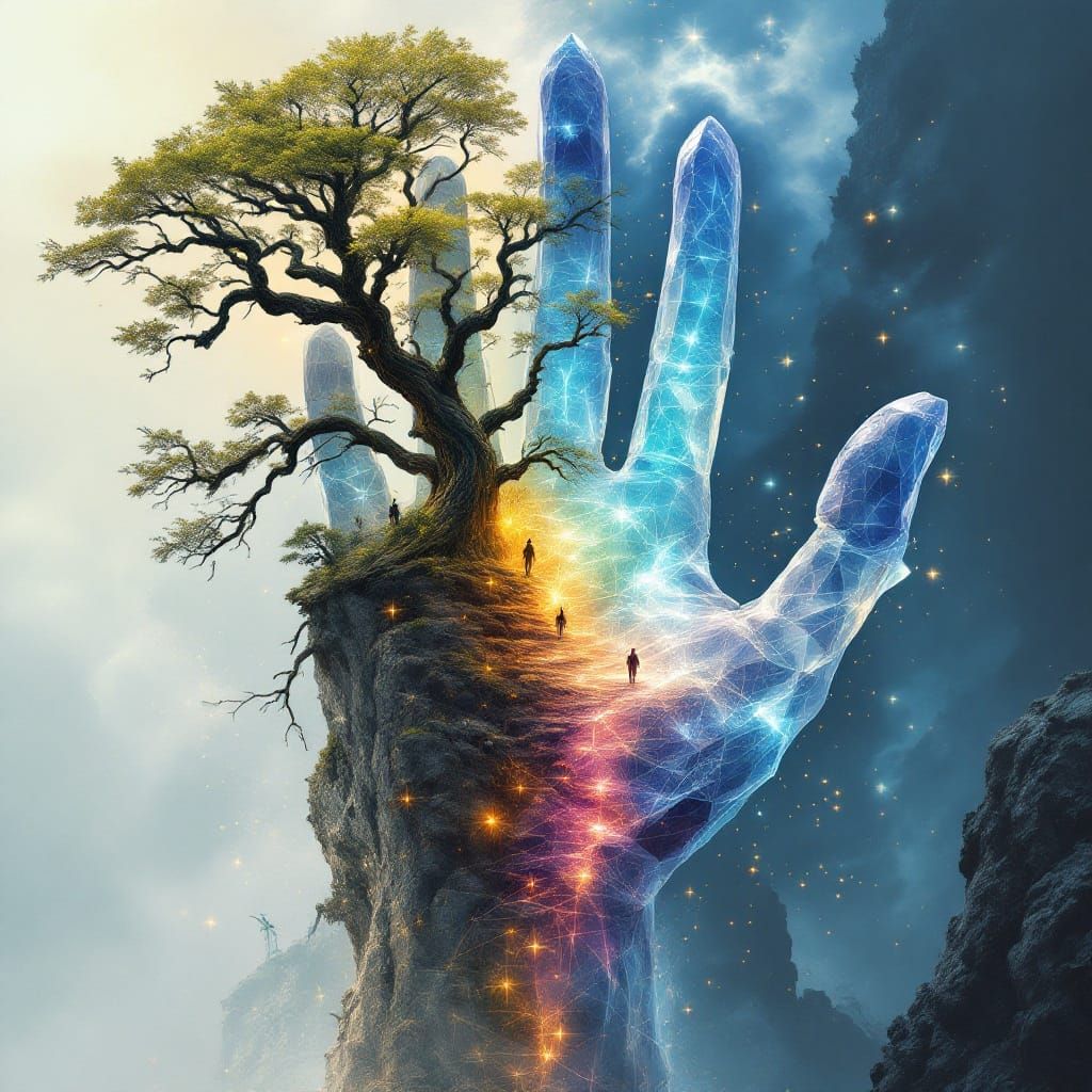 Ancient Crystal Hand Connects Warcamps and Cities in a Radia...