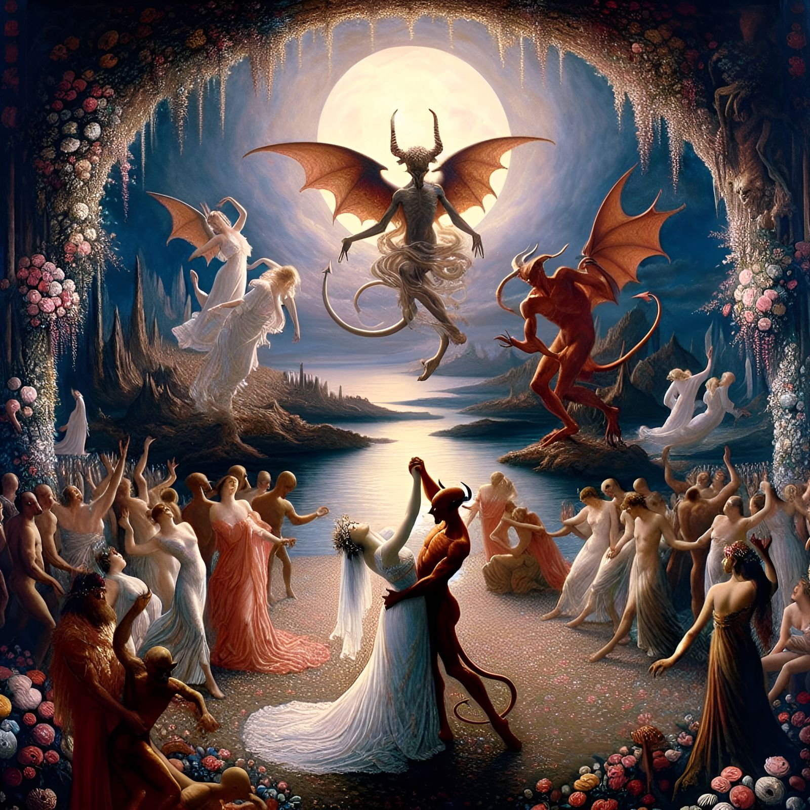 Moonlit Wedding: Heaven and Hell Unite
