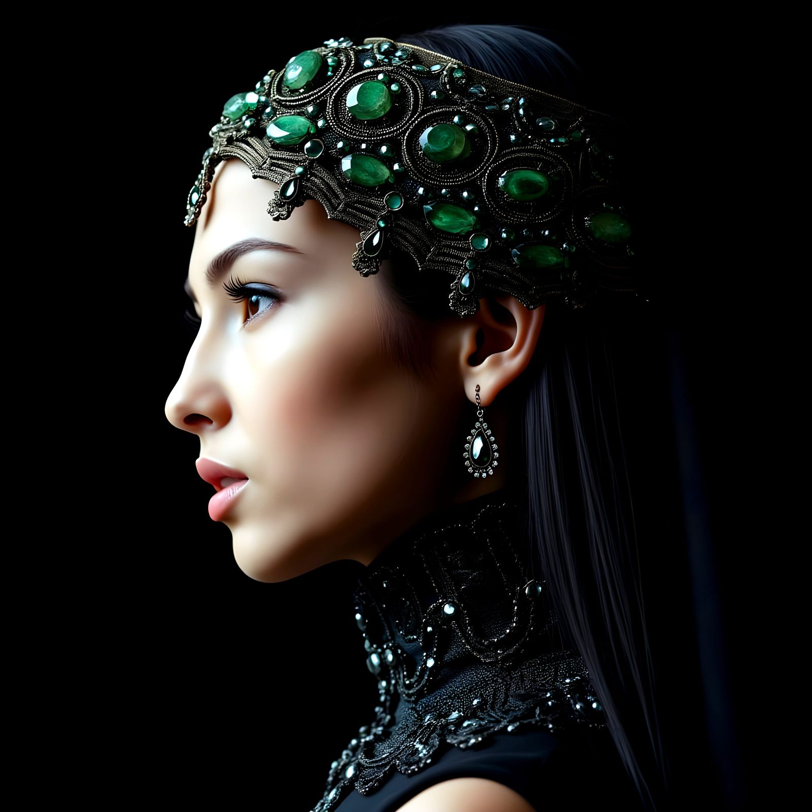 Hyperdetailed Concept Art Portrait of a Beautiful Woman