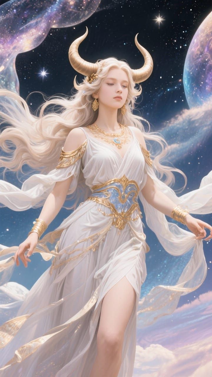 Celestial Muse Goddess of Taurus