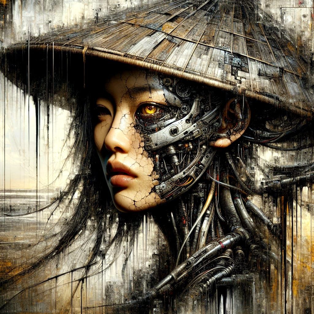 Cybernetic Goddess in Hypermaximalist Splendor