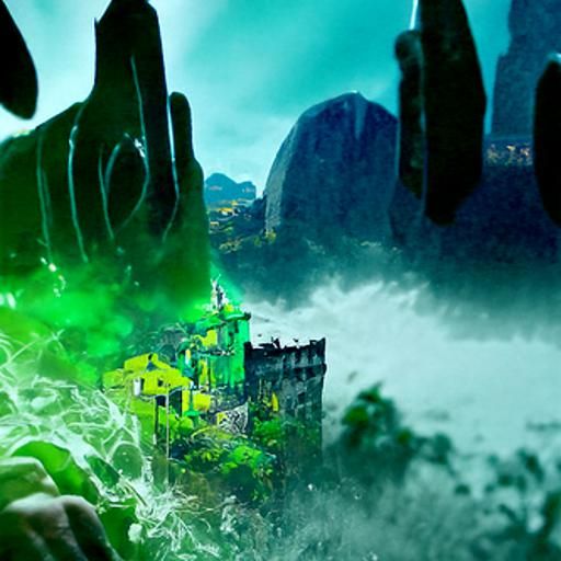 Psychedelic Dismemberment: Girl, Monster, and Bird