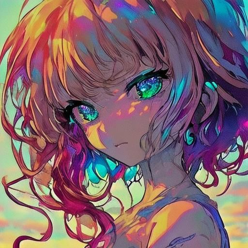 Hopeful Orphan Gazing Upwards in Cinematic Lighting