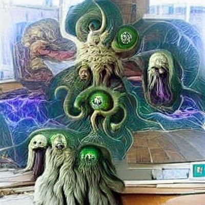 AI Interpretation of Elder Gods