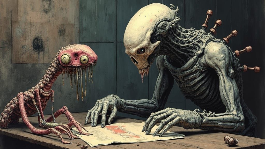 LET'S CHECK THE INSTRUCTIONS AGAIN - I THINK WE MADE A MISTAKE PUTTING OURSELVES TOGETHER !