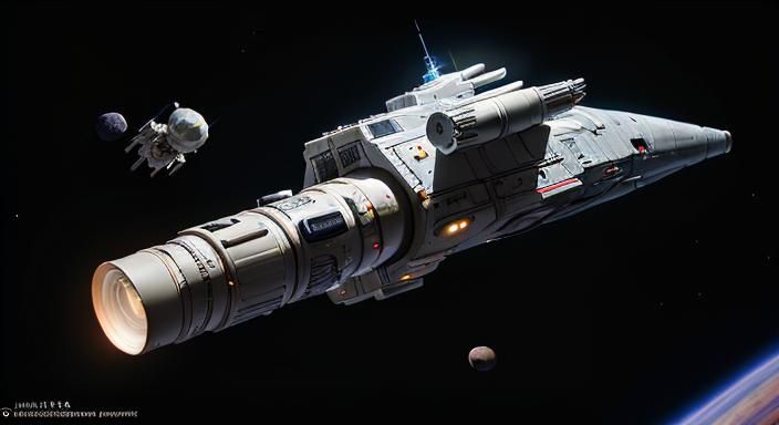 Space Battleship in Outer Space: Photography