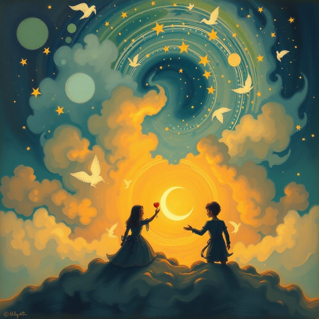 AI Generates Artwork Inspired by Schubert's An die Musik