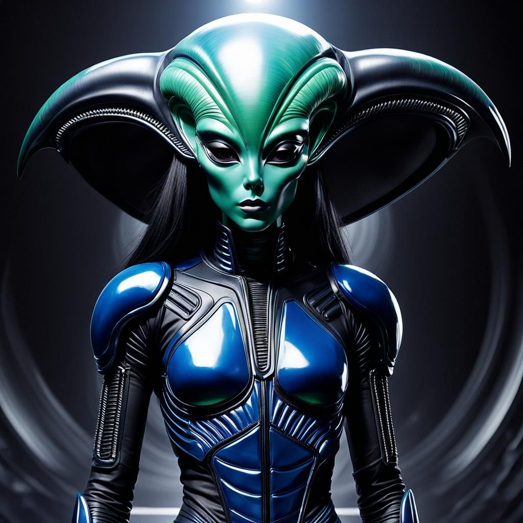 Alien Vanity: A Conceptual AI Interpretation