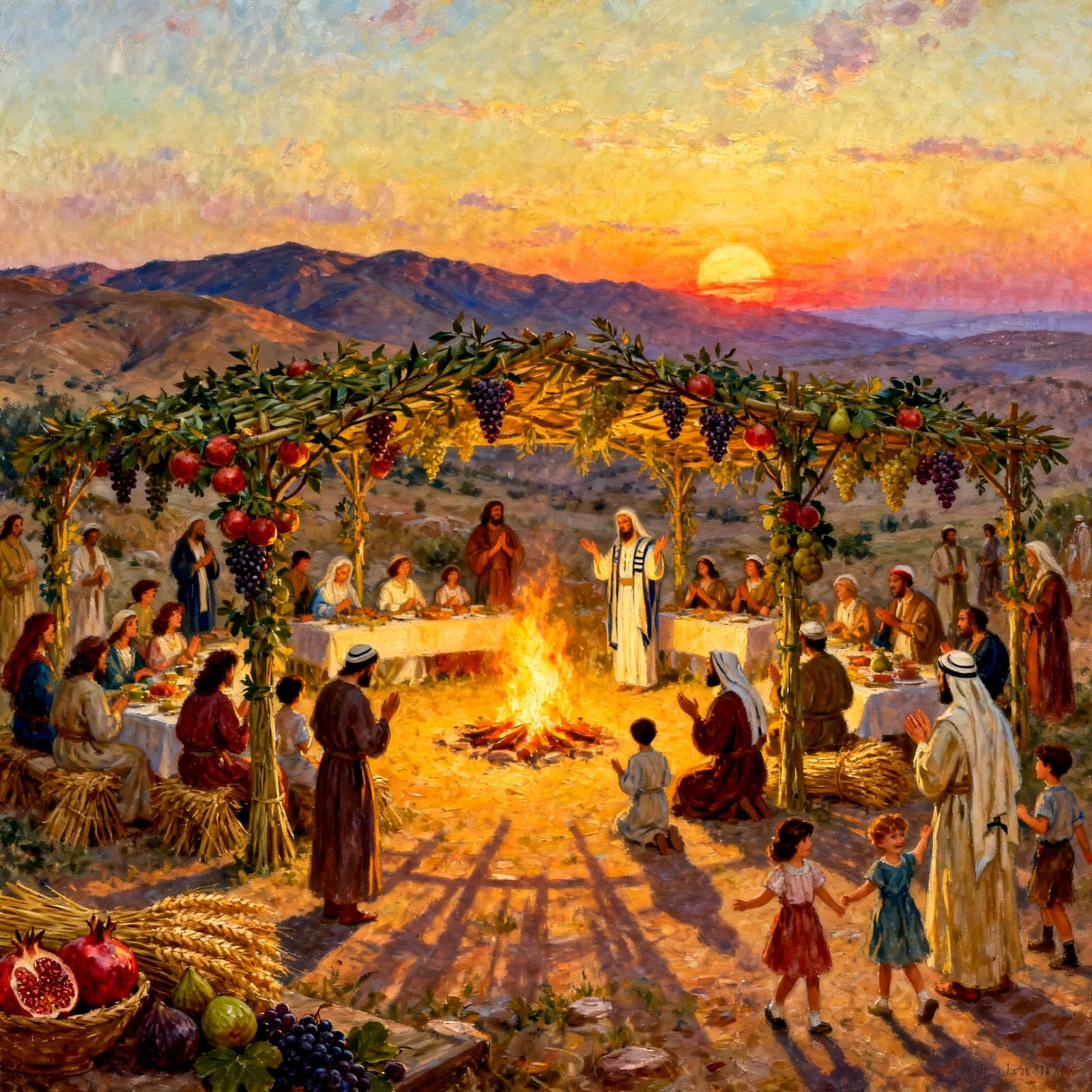 "The Wilderness Harvest of Thanks"
