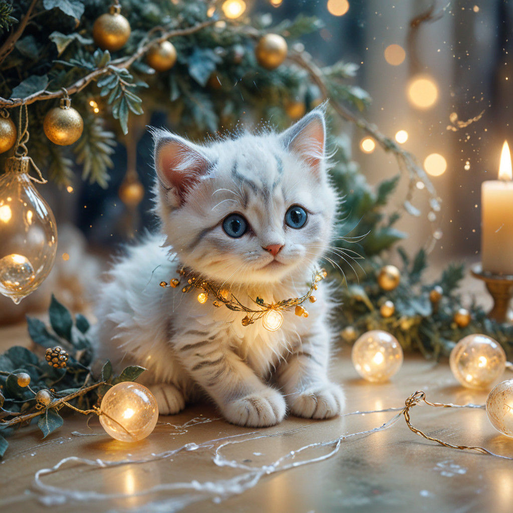 Whimsical Winter Fairy Tale Garland Magic