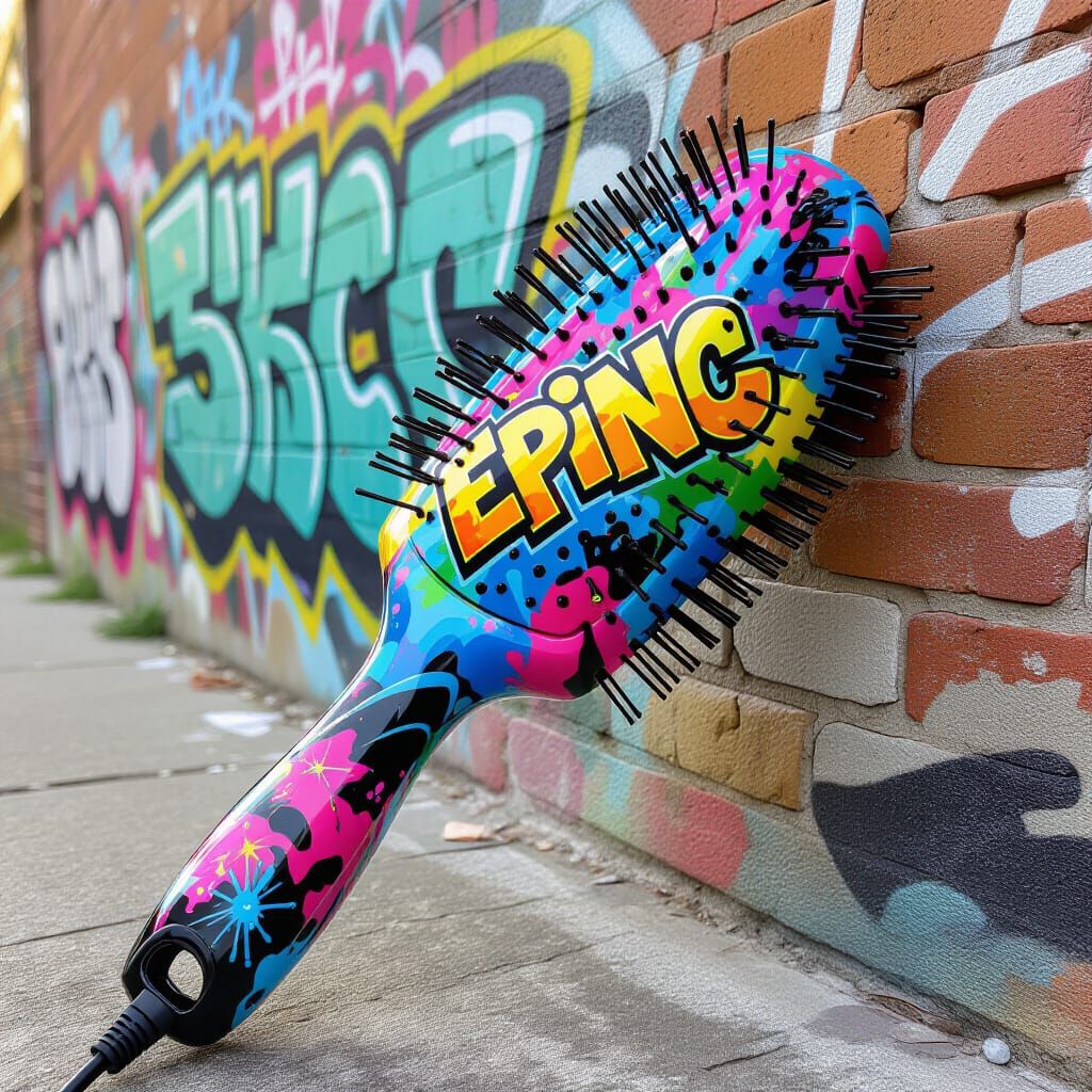 Graffiti splash epic hairbrush edition styles