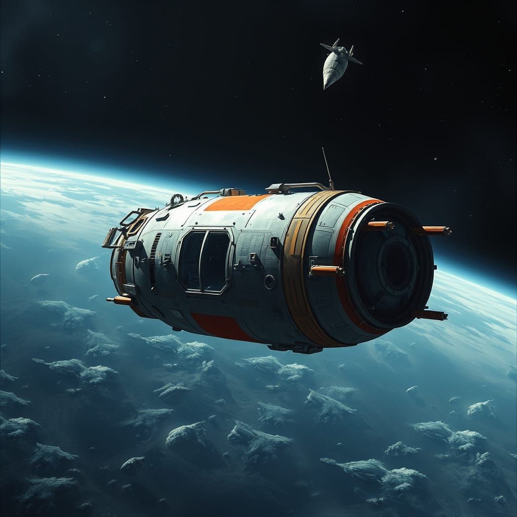 Hard SciFi Rescue Pod