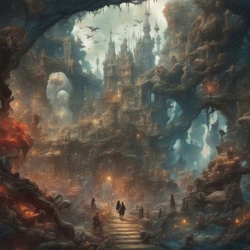 AI Generated Serene Landscape