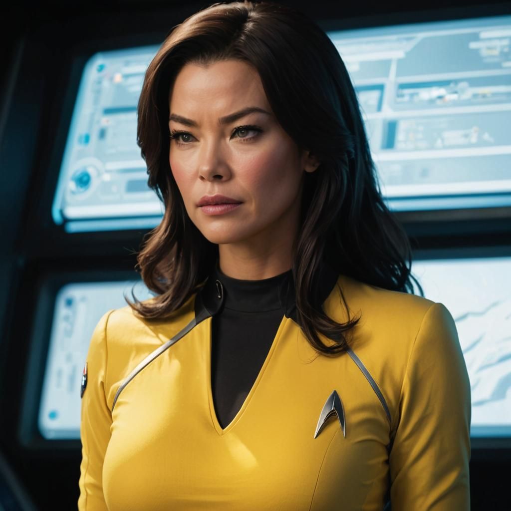 Star Trek's Una Chin-Riley: Hyperdetailed Artstation Portrai...