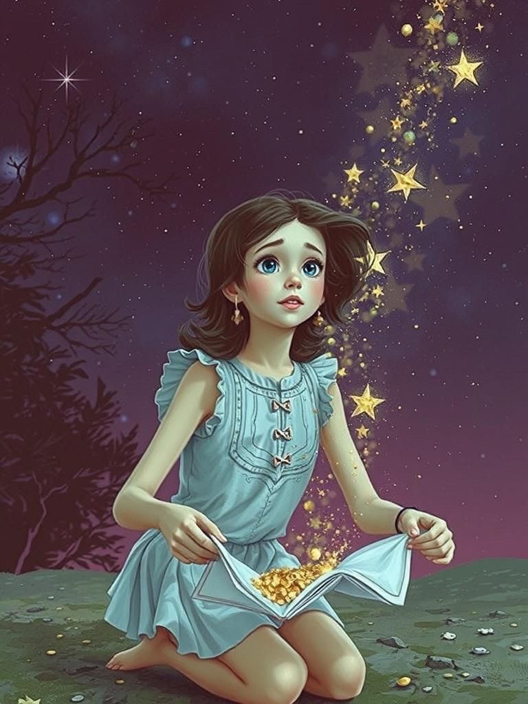 Image: Das Märchen „Sterntaler“