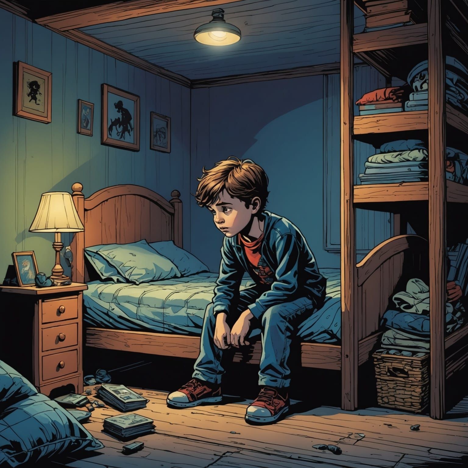 Nightmare Under the Bed: Comic Book Horror