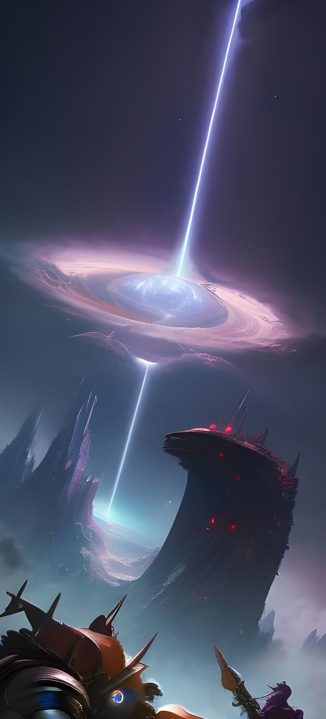 Spectacular Energy Orb of Stars: Hyperrealistic Digital Art