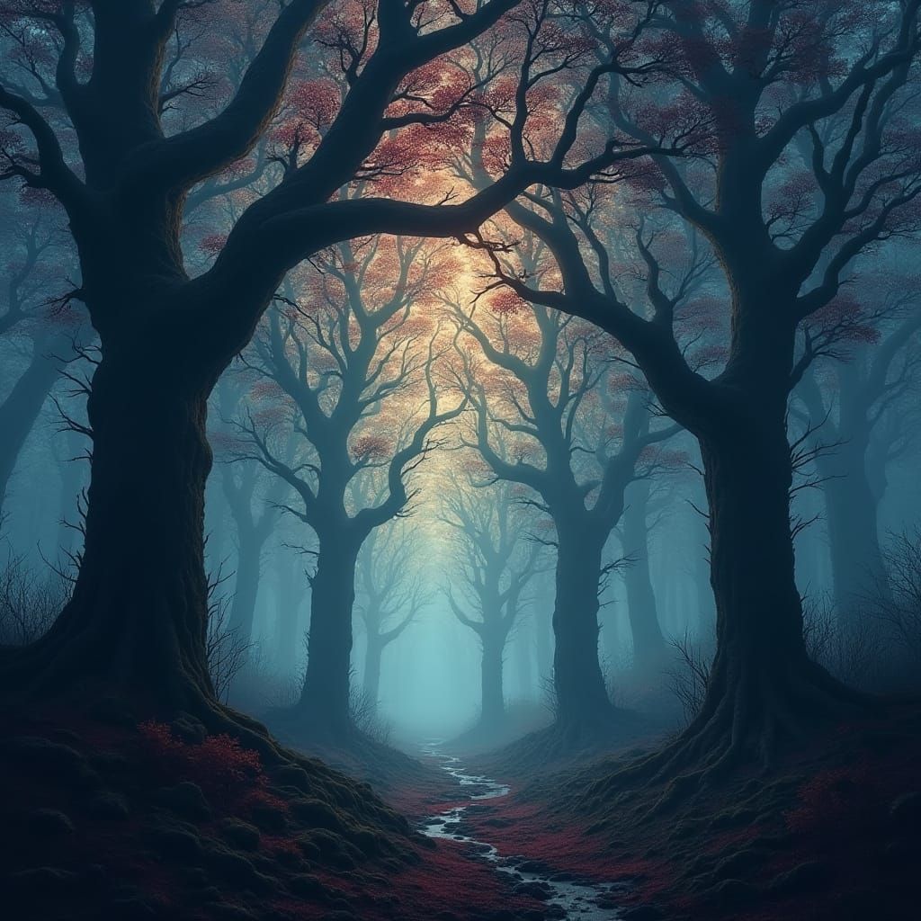 Twisted Trees of the Ethereal Sagtou Woods