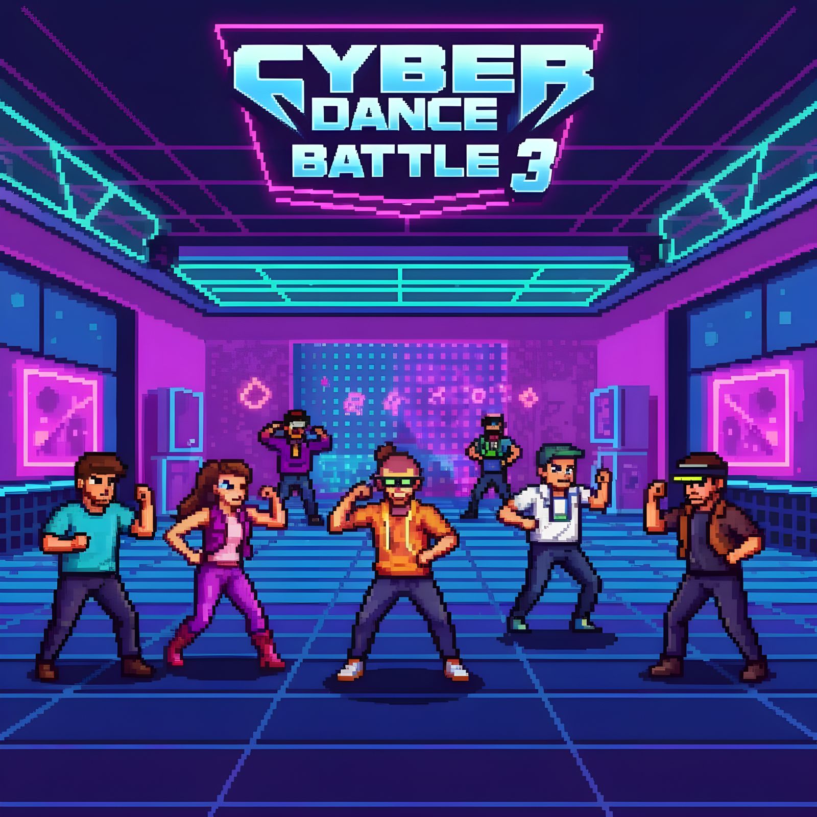 8-Bit Video Game Cover