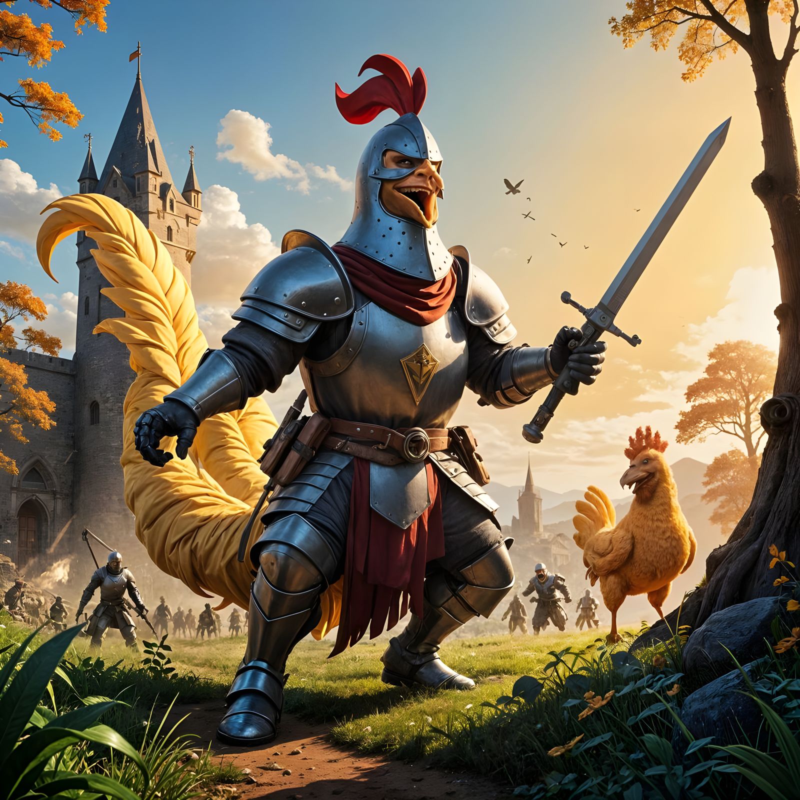 Epic Humor as a Weapon Against Life's Seriousness