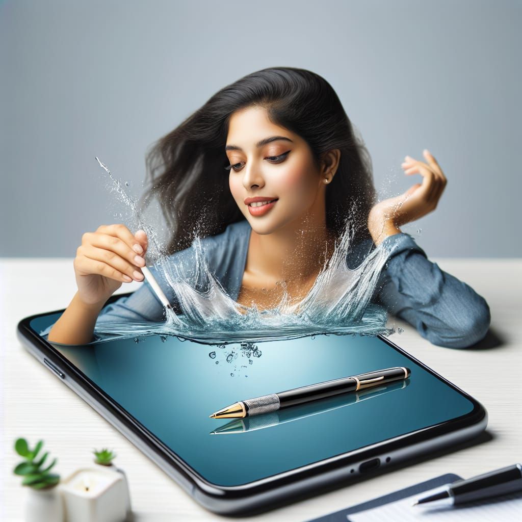 Bild: Besuch in meinem Smartphone.  (02)