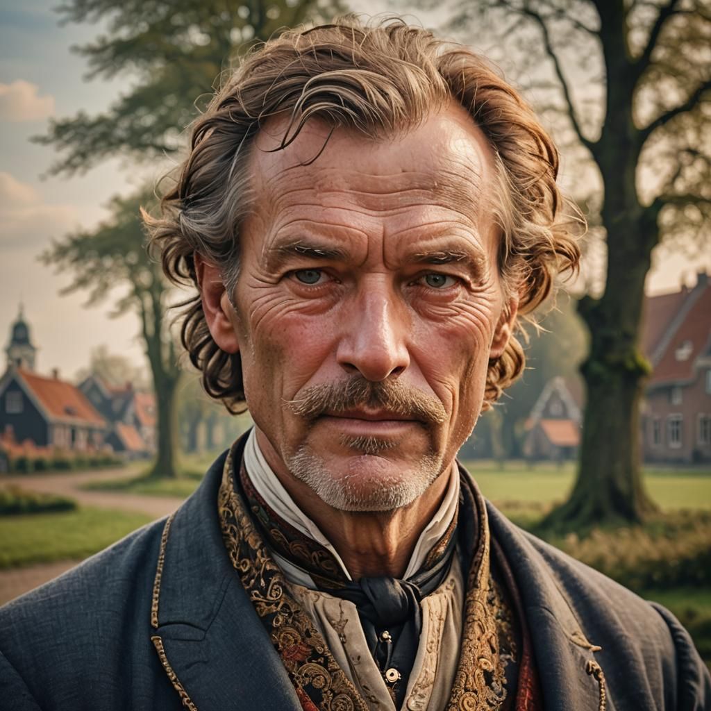 Dutch Golden Age Portrait of Leendert Akershoek