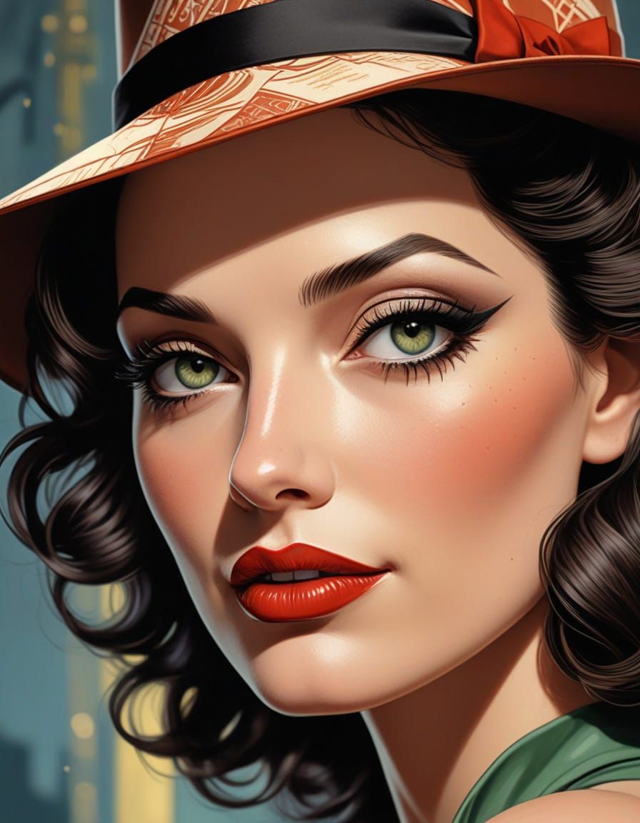 Rita Hayworth in HIJINX ENSUE