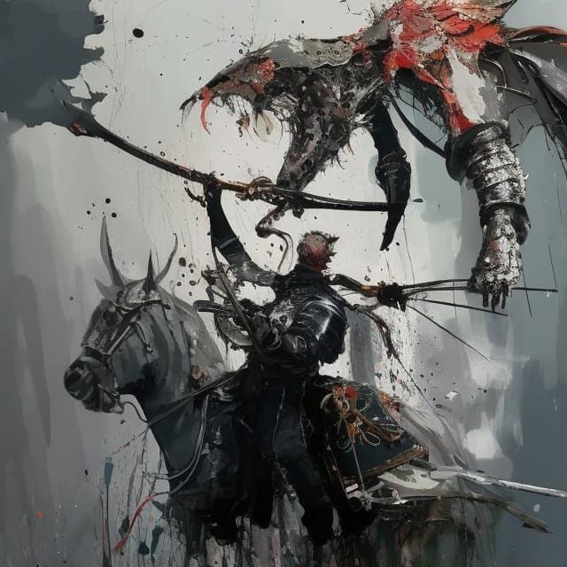 Elderly Knights Speedpaint by Junji Ito