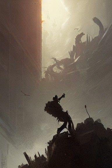 Hero and Villain in Ominous Battle