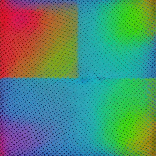 Seamless Liquid Texture in Pop Art Style