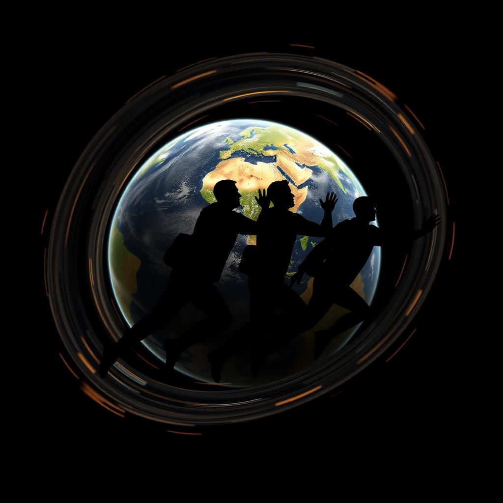 Men in Black React to Earth Rotation Speed