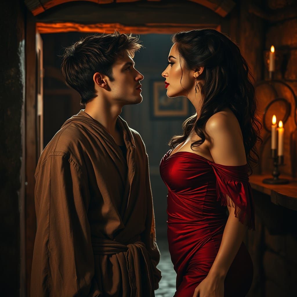 Temptation at the Tavern Door: A Baroque Encounter