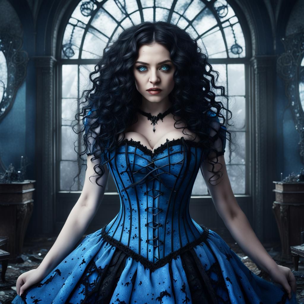 Gothic Alice Portrait Through the Looking Glass