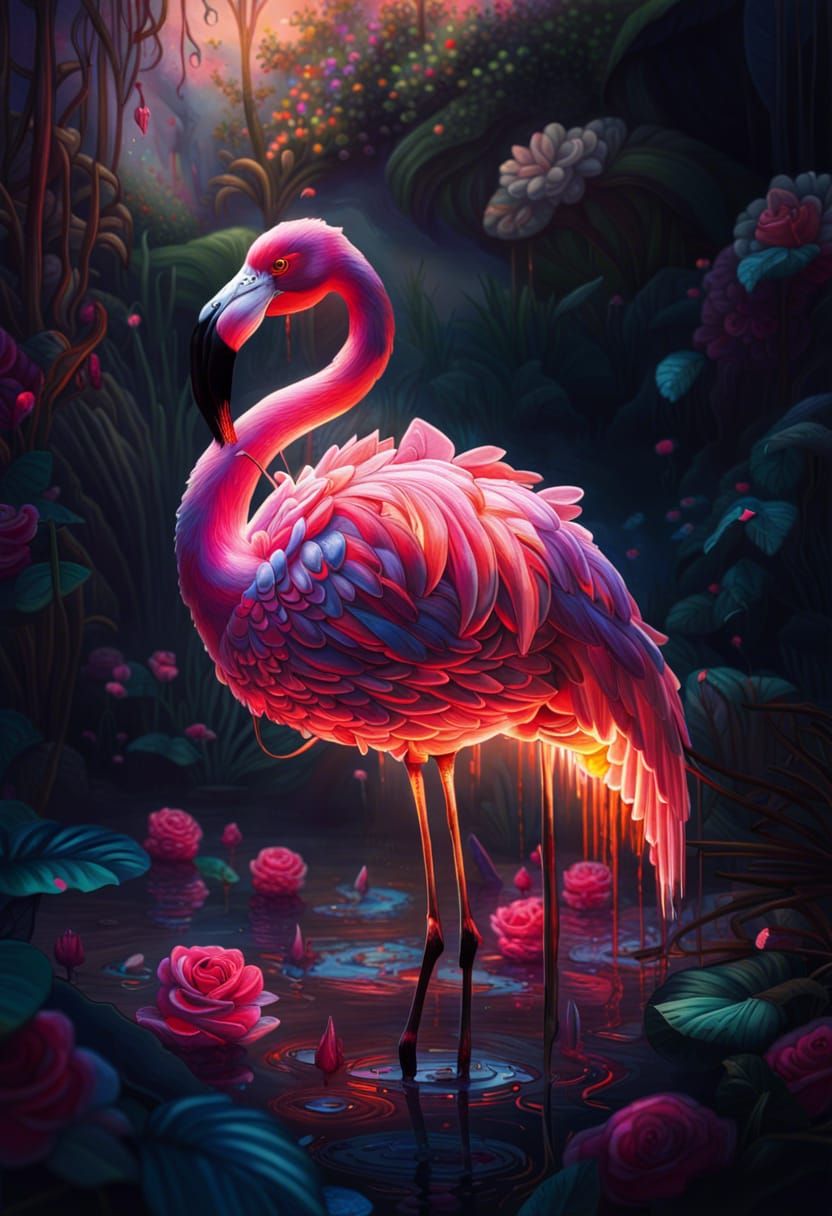 Pink Flamingo