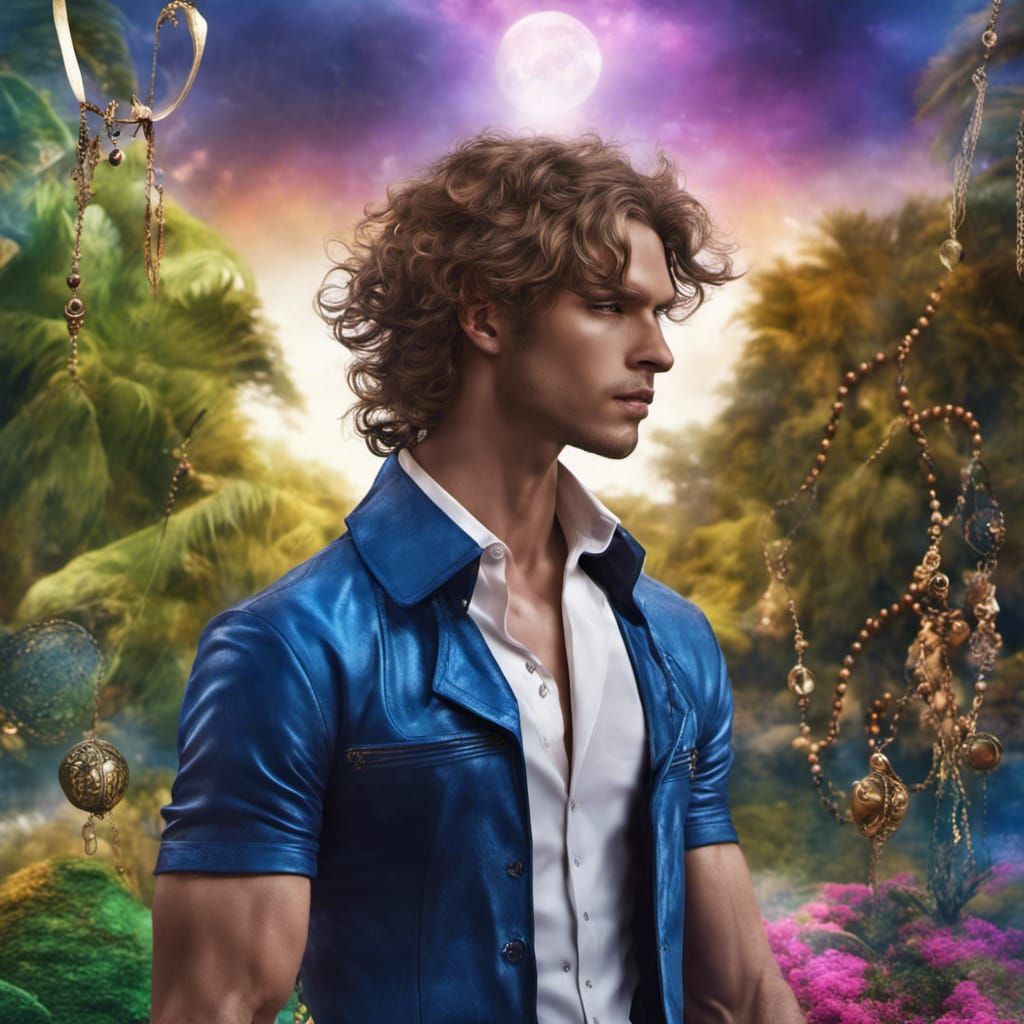 Handsome Man in Profile