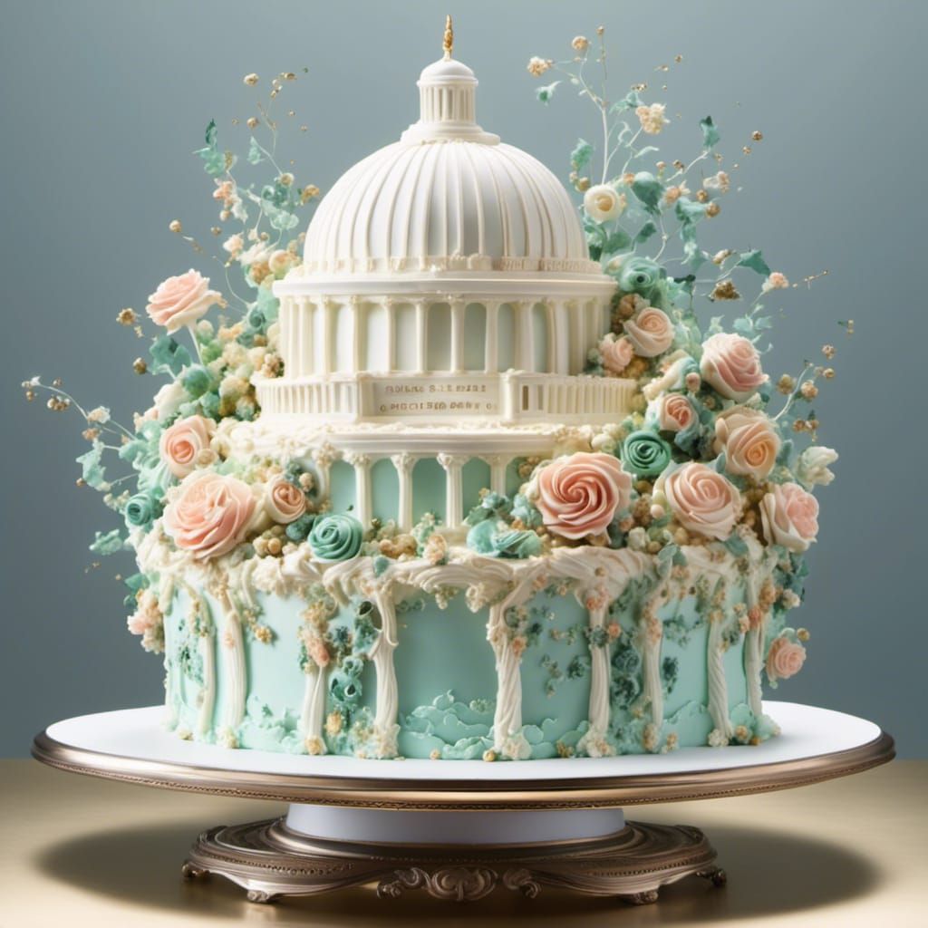 <lora:Cakes-A-Lot:1.0> Cake #10 The US Capitol in Washington DC