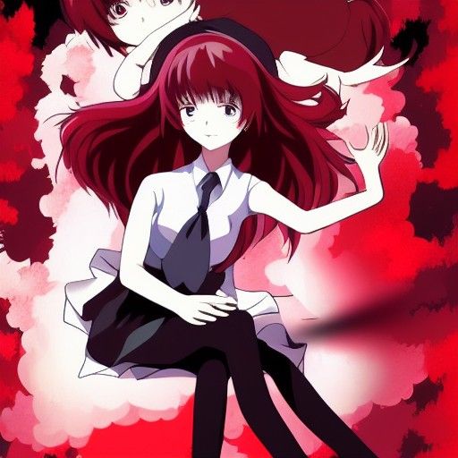 Yumeko Jabami: Studio Ghibli Anime Art