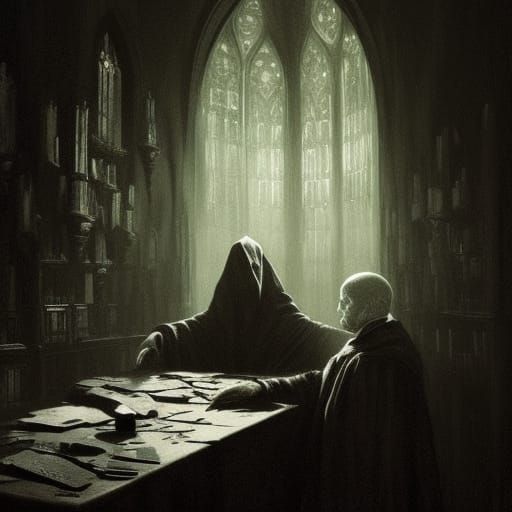 Sinister Dark Academia: Death Visits a Church