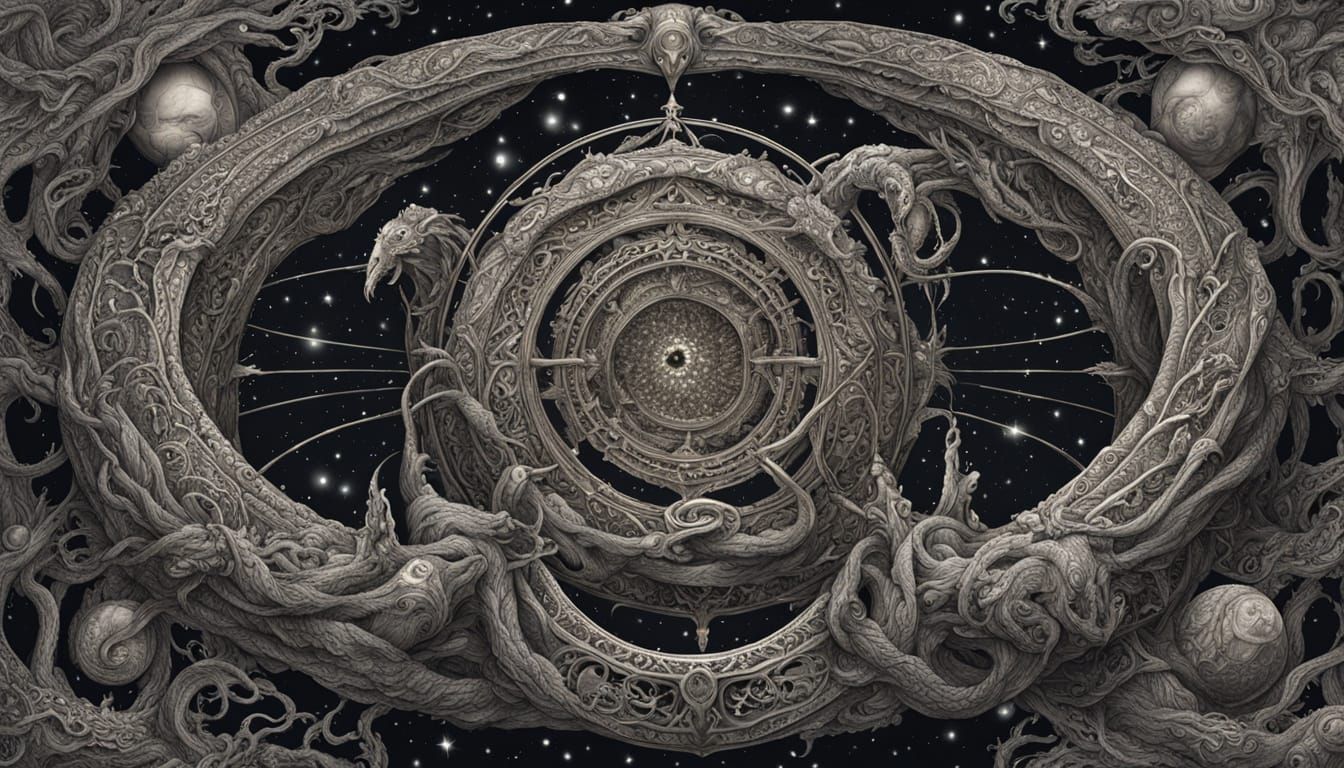 Eldritch Elemental Entangled in Cosmic Ouroboros