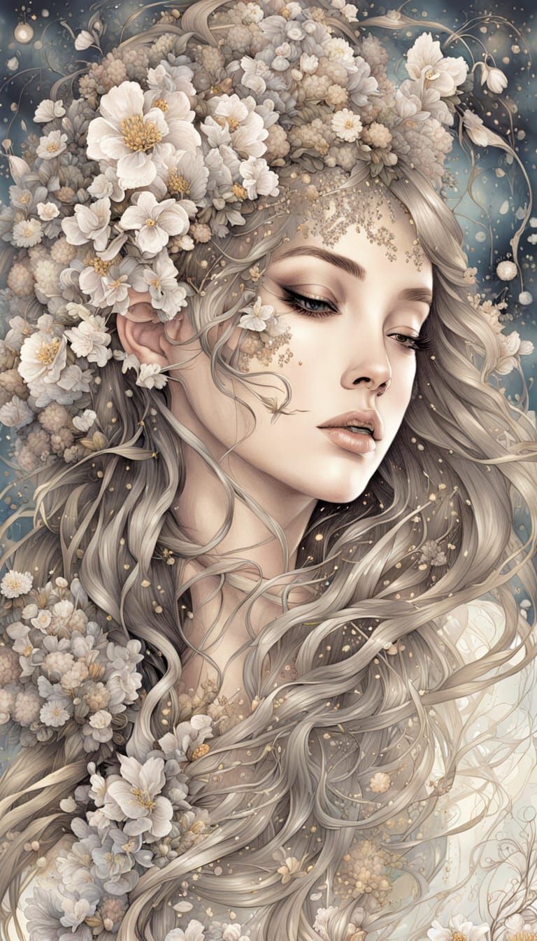 AI Art: Nature's Beauty Explored in Four Distinct Styles