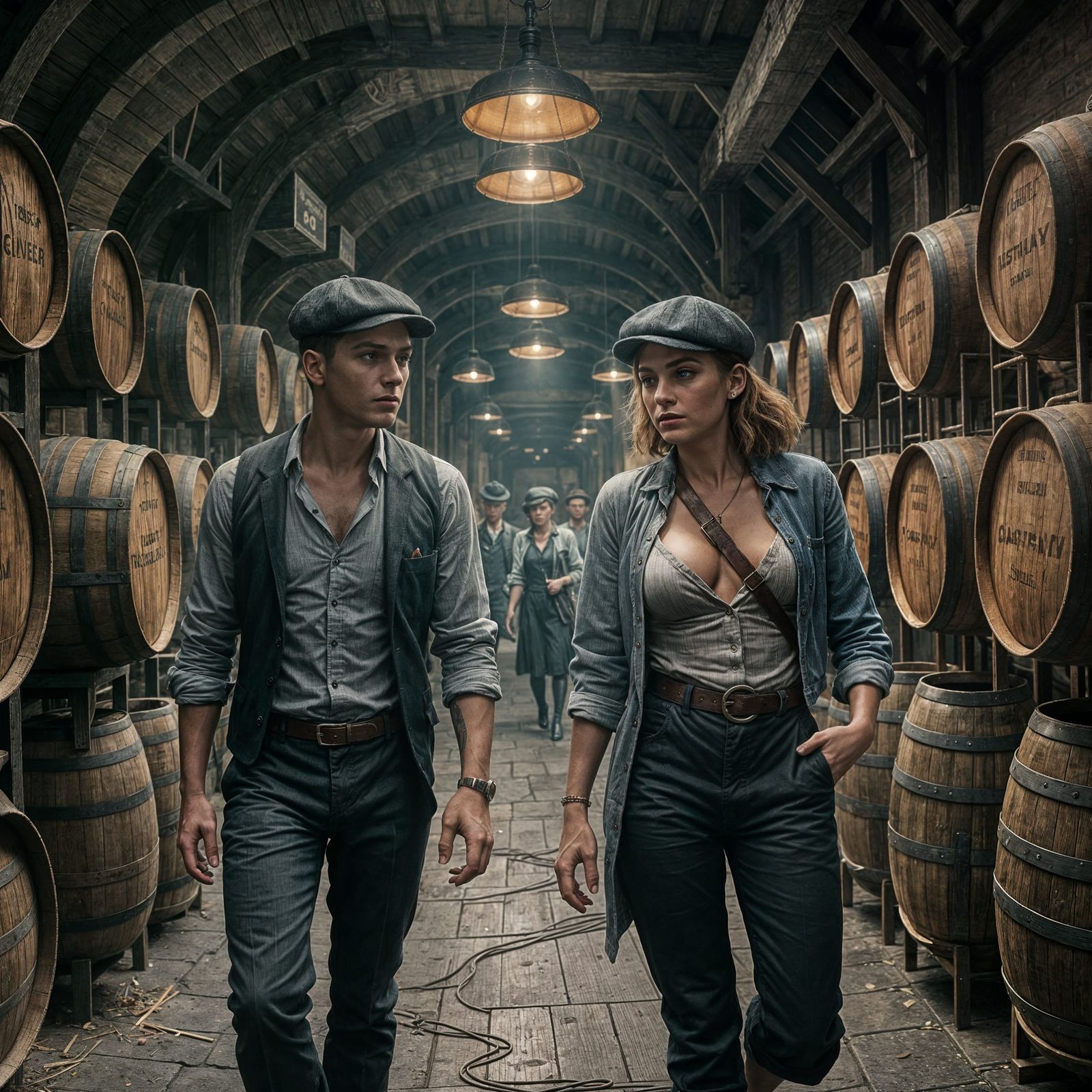 Gritty Gangsters in a Victorian-Era Inspired Fantasy Basemen...