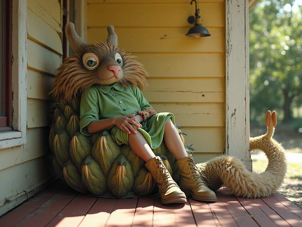 Fashion-Victim Artichoke Fell Asleep on Beulah's Porch With ...