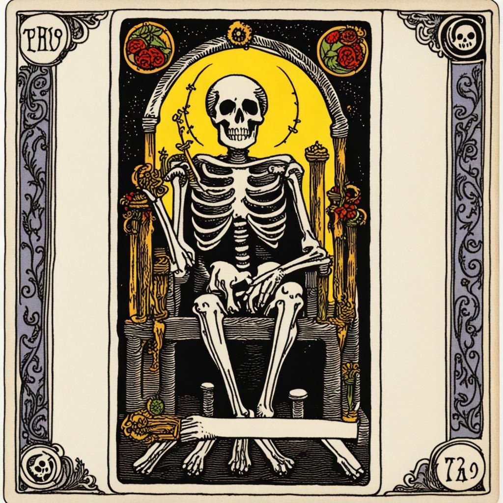 Rider-Waite Death Tarot Card