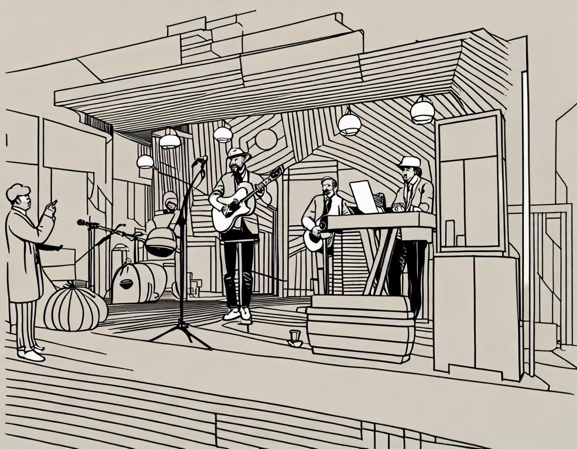 Abstract Linework Generated by AI