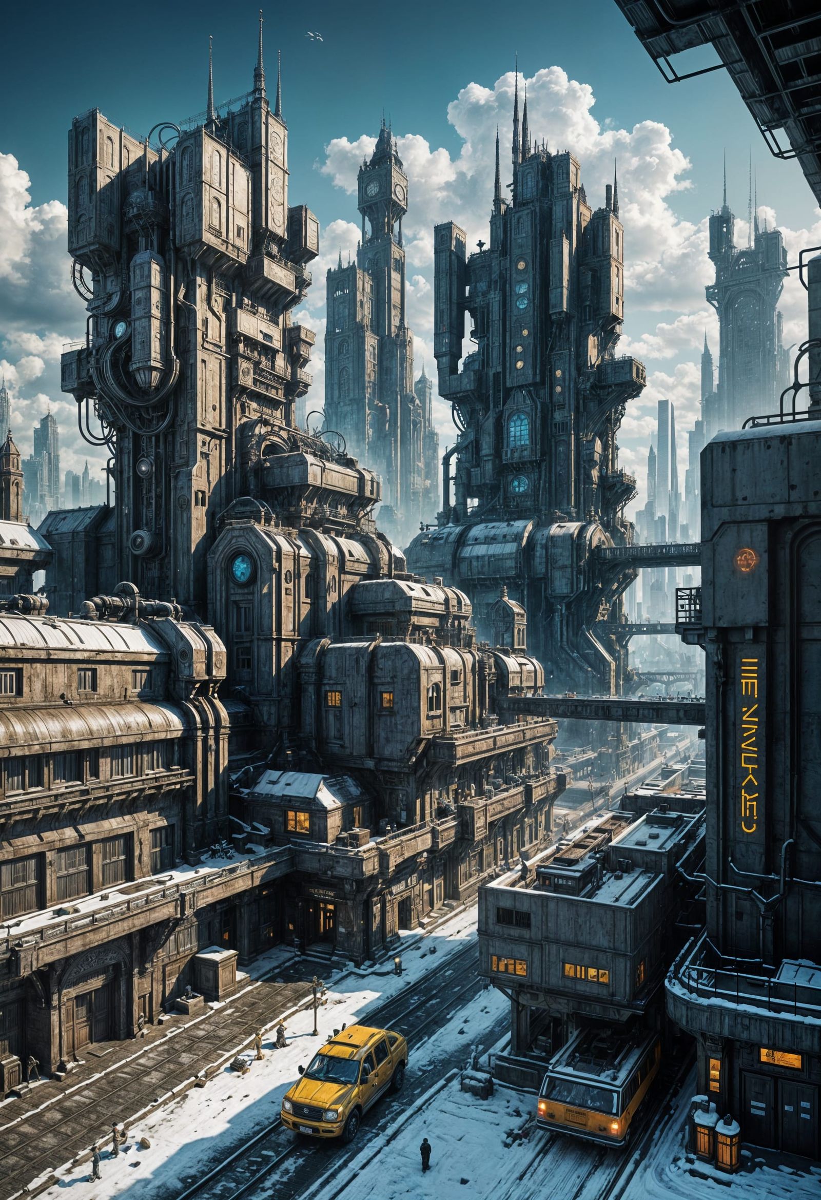 Cyberpunk city