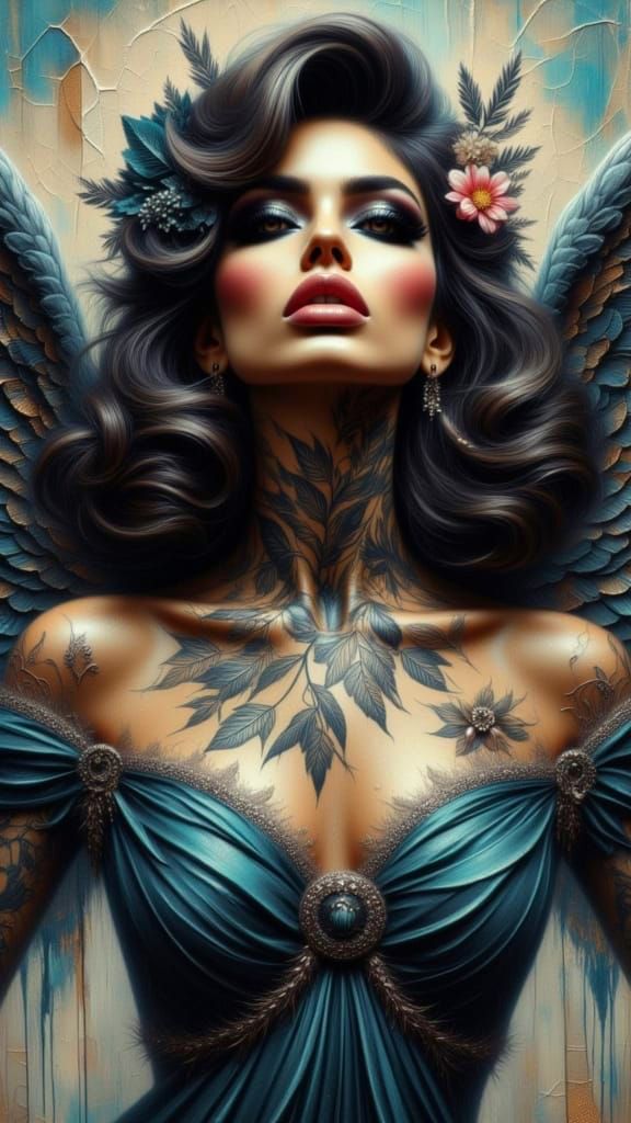 Angelic Cathedral Couture Gothic Manga Model