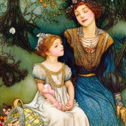 Mother and daughter